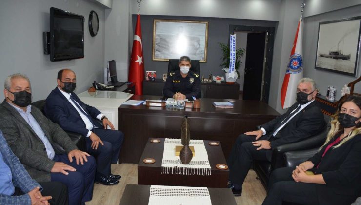 Başkan Demirtaş, göreve yeni gelen yöneticilerle görüştü