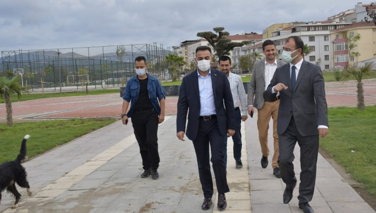 Başkan Erdoğan, Kaymakam Dolu’ya projeleri tanıttı