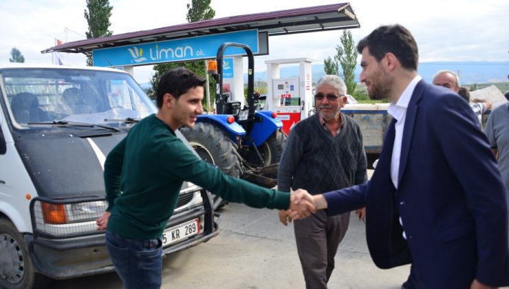 Başkan Karagöl çiftçileri ziyaret etti