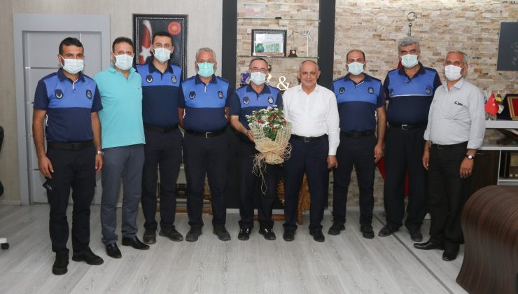 Başkan Öztürk Zabıta Haftası’nı personeliyle kutladı