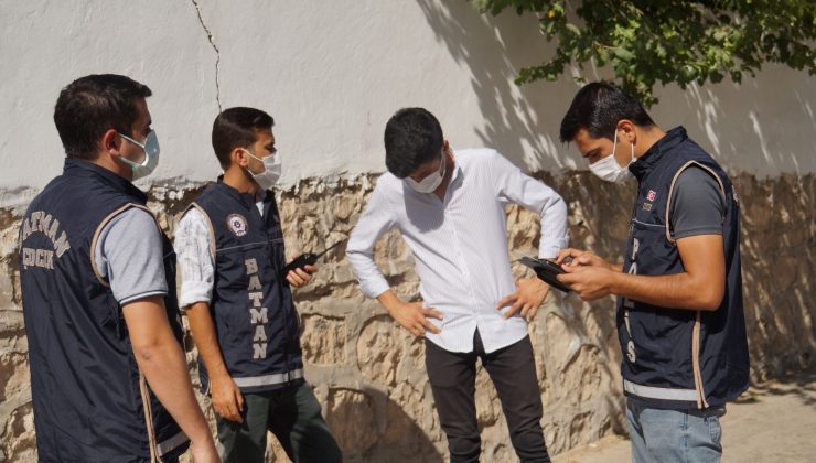 Batman’da okul önlerinde pandemi ve asayiş denetimi yapıldı