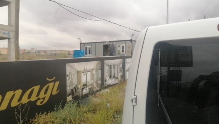 Bekçi, inşaat kulübesinde ölü bulundu