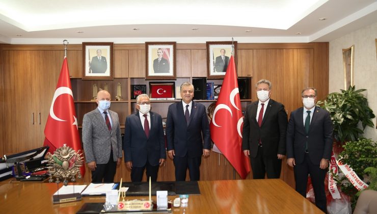 Belediye başkanlarından İncetoprak’a ziyaret