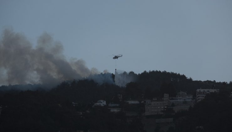 Belen’deki orman yangını kontrol altına alındı