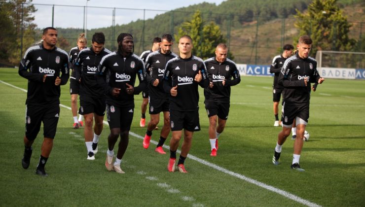 Beşiktaş, Yeni Malatyaspor maçı hazırlıklarına devam etti