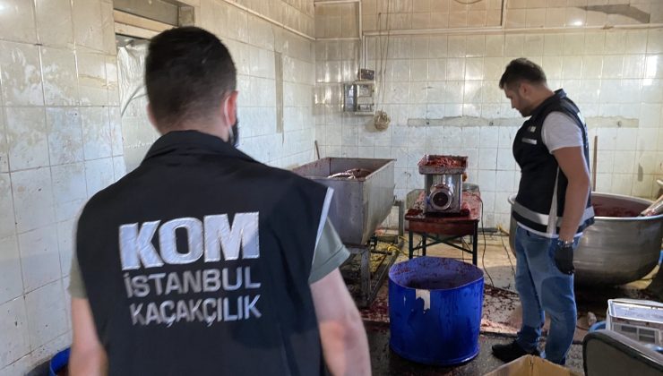 Beylikdüzü’nde kaçak nargile tütünü imalathanesine baskın: 5 gözaltı