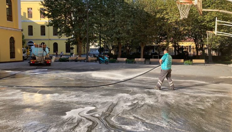 Beyoğlu’nda okullar yeni eğitim ve öğretim yılına hazır