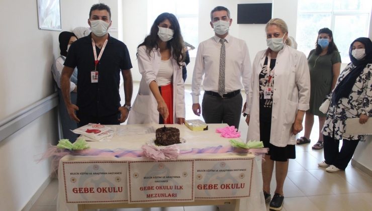 Bilecik’te Gebe Okulu ilk mezunlarını verdi