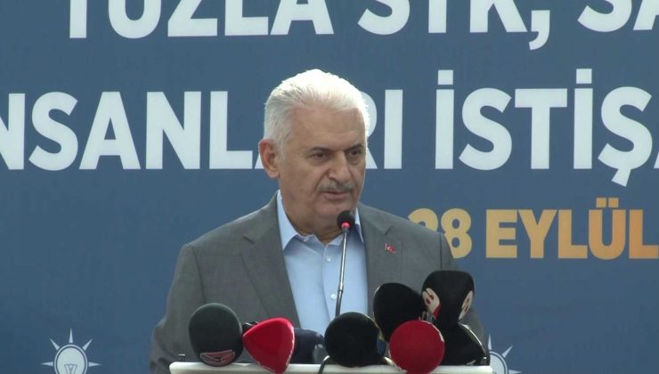 Binali Yıldırım Tuzla’da sanayici ve iş insanları istişare toplantısına katıldı