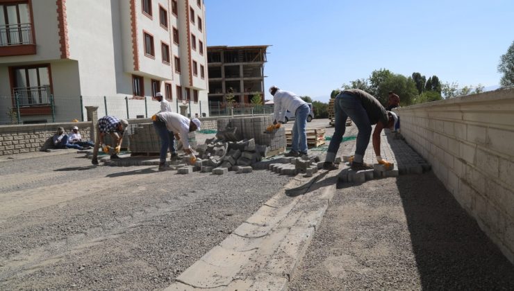 Bingöl Belediyesi’nden üstyapı çalışmaları