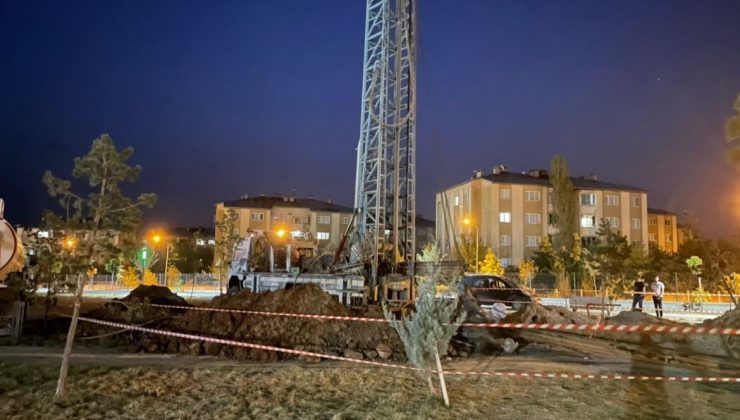 Bingöl’de kuraklık sonrası sondaj vuruldu, kuyular faaliyete alındı