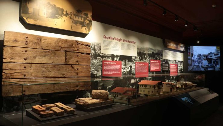 Bir şehrin hikayesi tarihi binada sergileniyor