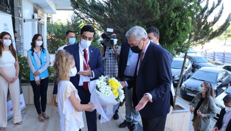 BM Yüksek Komiseri Grandi Gaziantep Hukük Kliniğini ziyaret etti