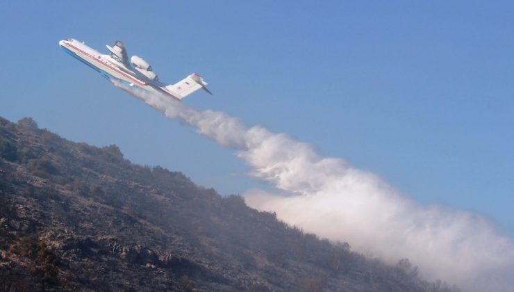 Bodrum’daki orman yangını 5 saatte kontrol altına alındı