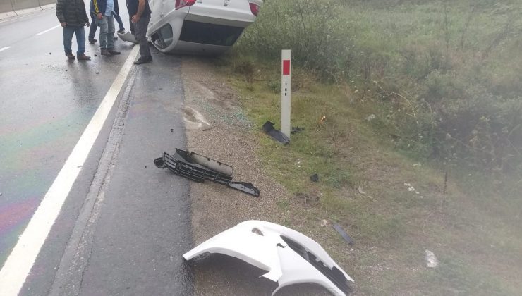 Bolu Dağı’nda peş peşe kazalar