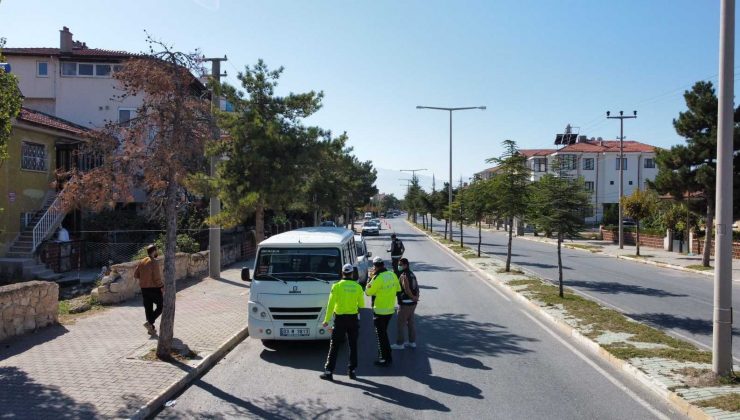 Bolvadin’de huzur ve asayiş uygulaması