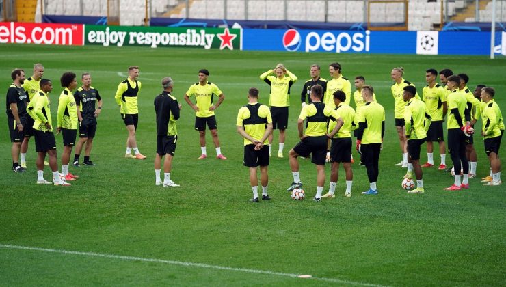 Borussia Dortmund, Beşiktaş maçının hazırlıklarını tamamladı