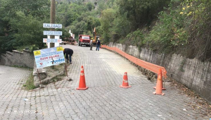 Boyabat Kalebağı’nda elektrik hatları yer altına alınıyor