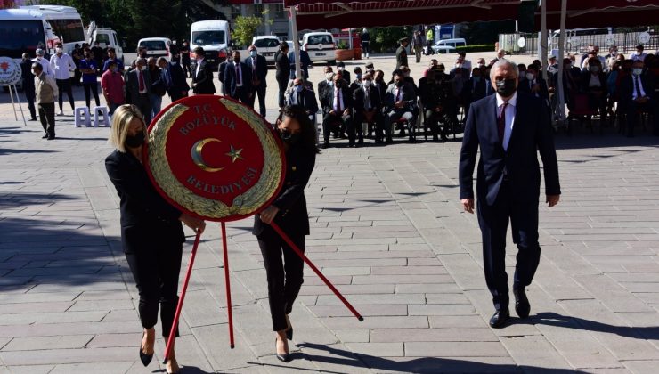 Bozüyük’ün kurtuluşu törenle kutlandı