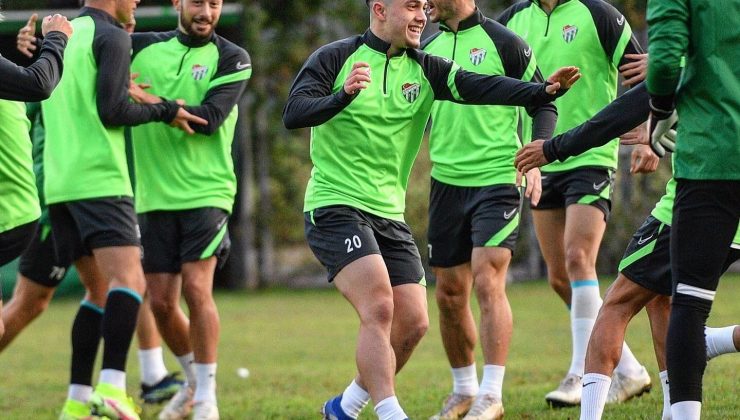 Bursaspor, Ankaragücü maçına hazırlanıyor