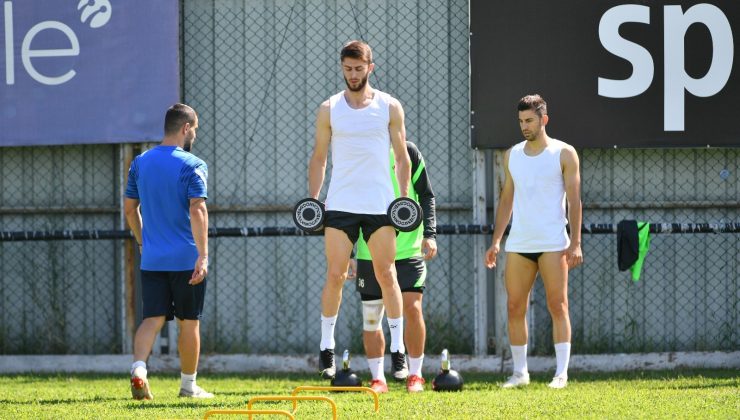 Bursaspor’da Altınordu maçının taktik idmanı yapıldı