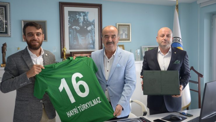 Bursaspor’dan Türkyılmaz’a ziyaret