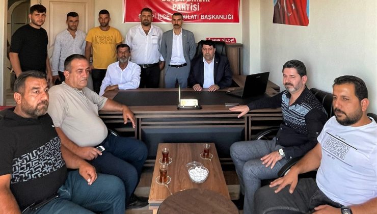 Büyük Birlik Partisi (BBP) ilk defa Silopi’de parti binası açtı