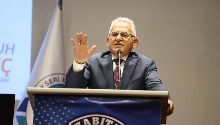 Büyükkılıç’tan zabıtaya: “Siz bizim vitrinimizsiniz”