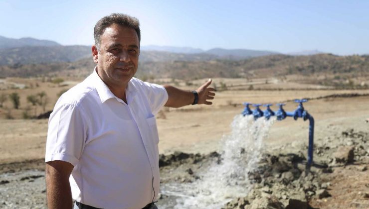 Büyükşehir, Akçaabat Mahallesi’ne sulama hattı inşa etti