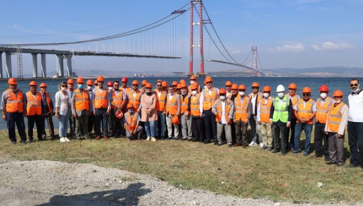 Çanakkale’nin muhtarları, 1915 Çanakkale Köprüsü’nü gezdi