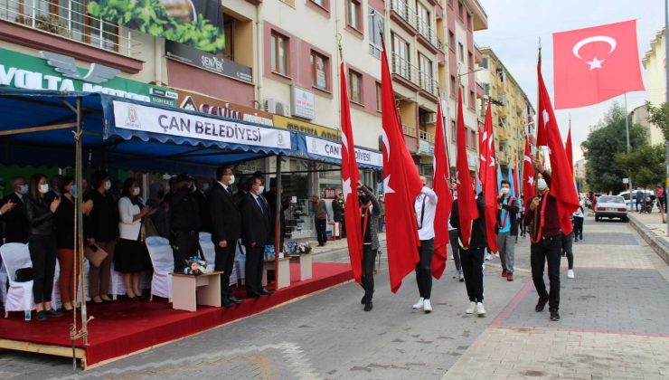 Çan’ın kurtuluşunun 99. yıl dönümü kutlandı