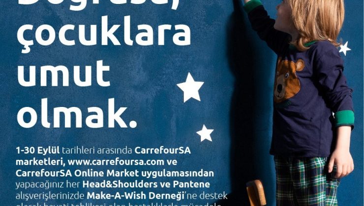 CarrefourSA’dan çocuklara umut olacak kampanya