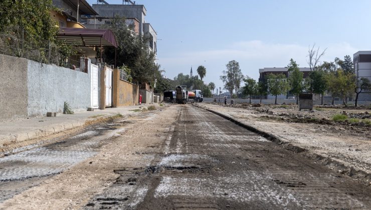 Çay Mahallesi’nde asfalt çalışması başladı