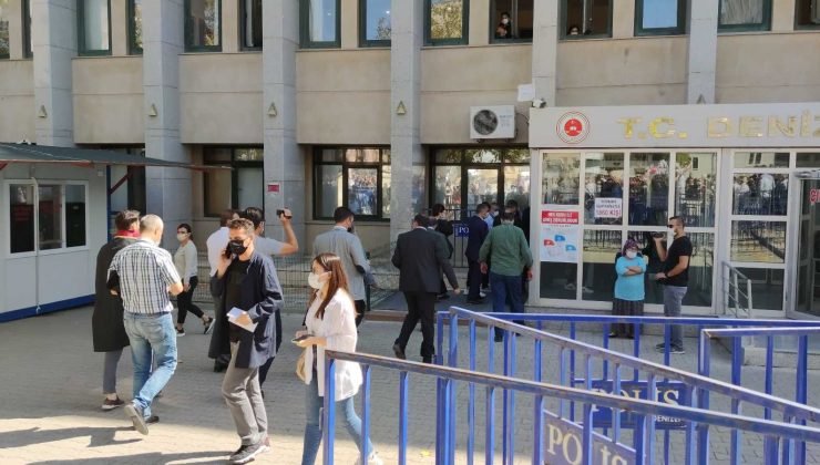 CHP Denizli Gençlik Kolları Başkanı adliyeye sevk edildi