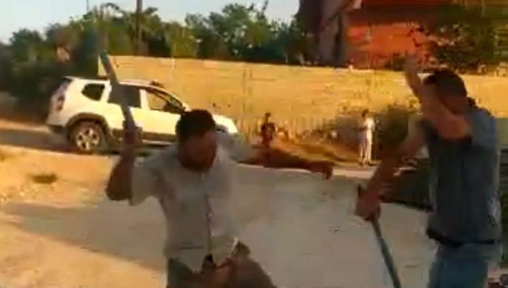 Çocuk kavgası büyüklerin kavgasına dönüştü