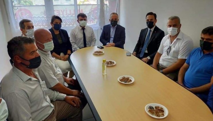 Cumhur İttifakı  Ezine’de buluştu