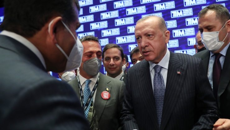 Cumhurbaşkanı Erdoğan, ihracat şampiyonu firmayı kutladı
