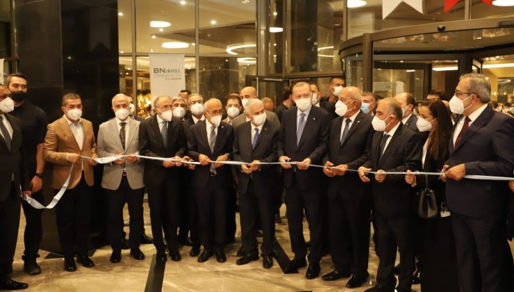 Cumhurbaşkanı Erdoğan Mersin’de otel açışını gerçekleştirdi