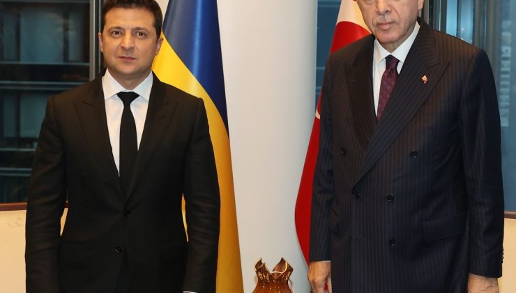 Cumhurbaşkanı Erdoğan, Ukrayna Devlet Başkanı ile görüştü