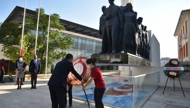 Denizli’de eğitim-öğretim haftası törenle kutlandı