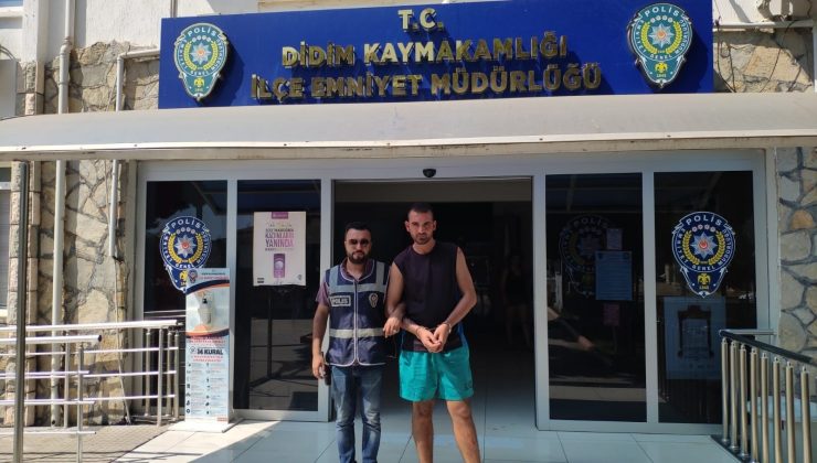 Didim’de  77 suç kaydı bulunan hırsız tutuklandı