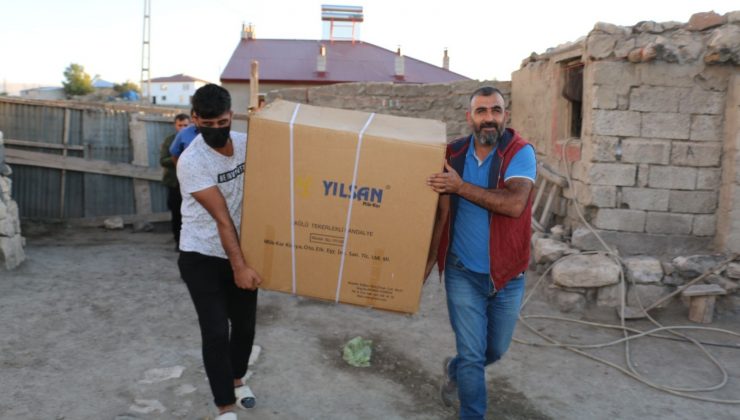 Diyadinli hayırsever iş adamı hemşehrilerini unutmadı