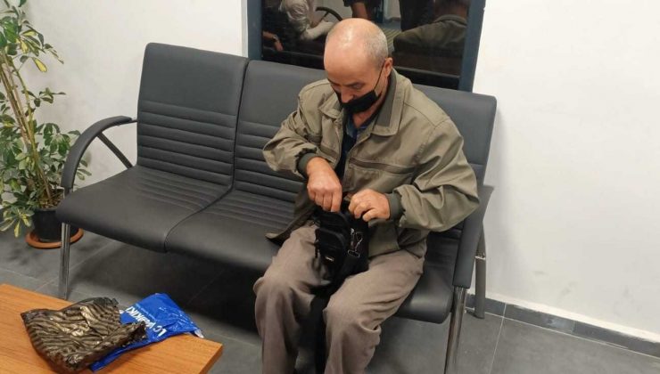 Düşürdüğü 111 Bin Lirasına kavuştu