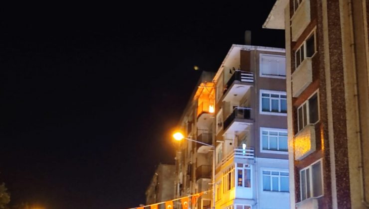 Edirne’de korkutan yangın