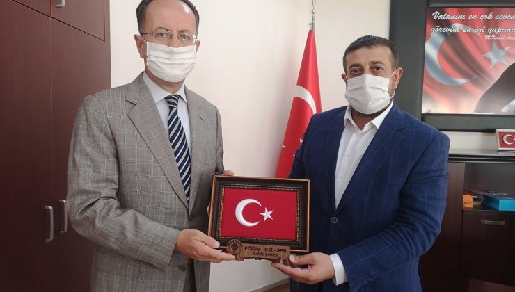 Eğitim Bir-Sen’den hayırlı olsun ziyareti