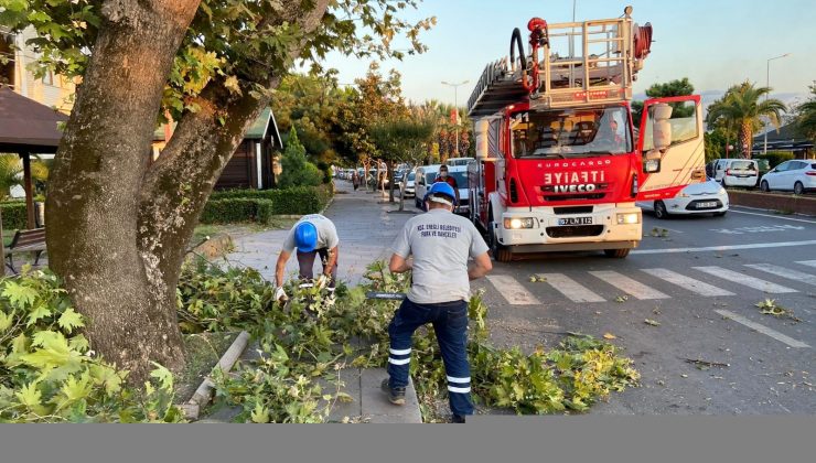 Ekipler fırtınaya karşı teyakkuzda