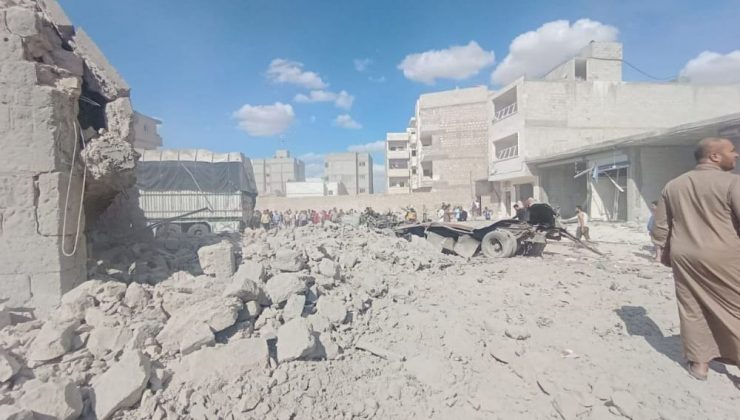 El Bab’da bomba yüklü araç patladı: 4 yaralı