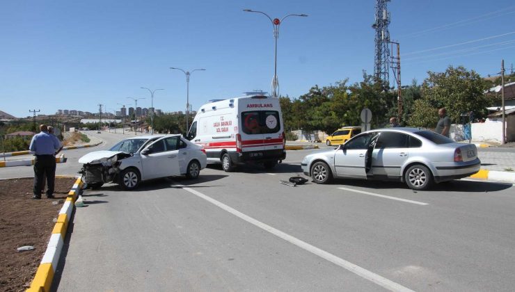 Elazığ’da trafik kazası: 2 yaralı