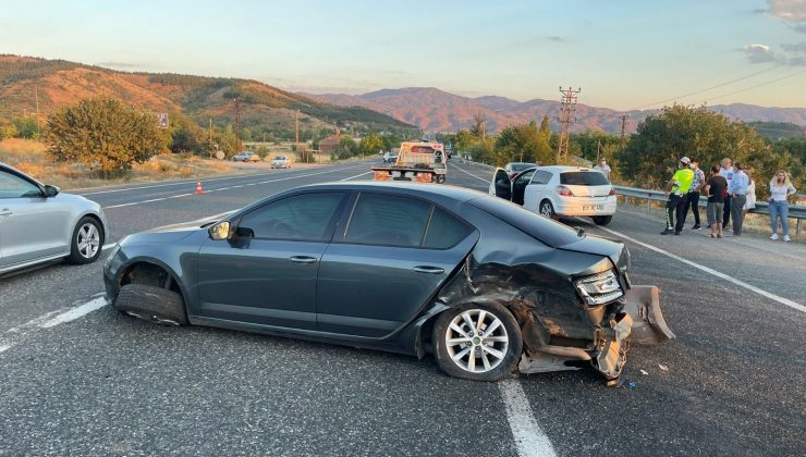 Elazığ’da zincirleme trafik kazası