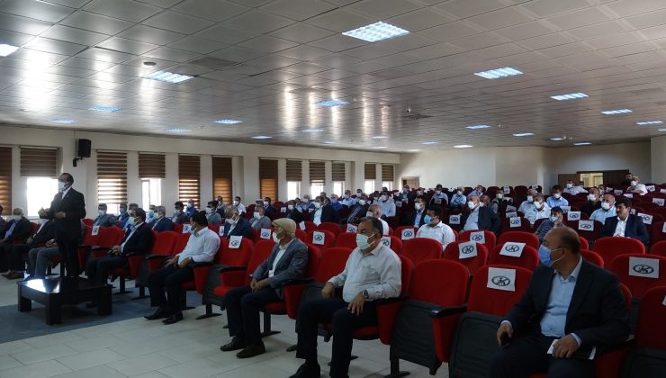 Erciş’te Covid-19 aşı bilgilendirme toplantısı yapıldı